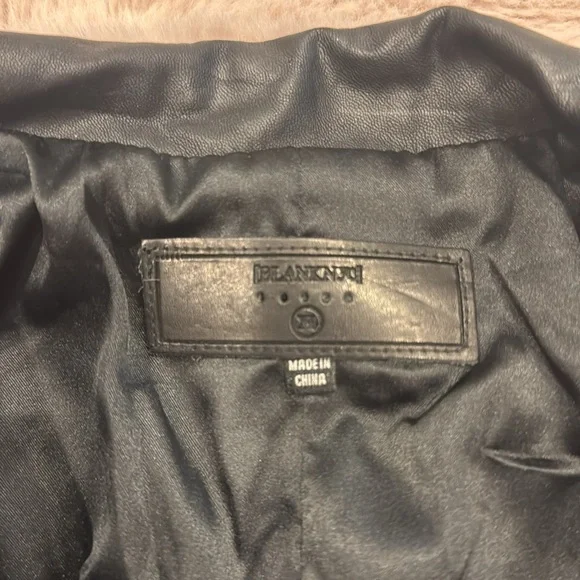 Faux leather moto jacket - Picture 7 of 8